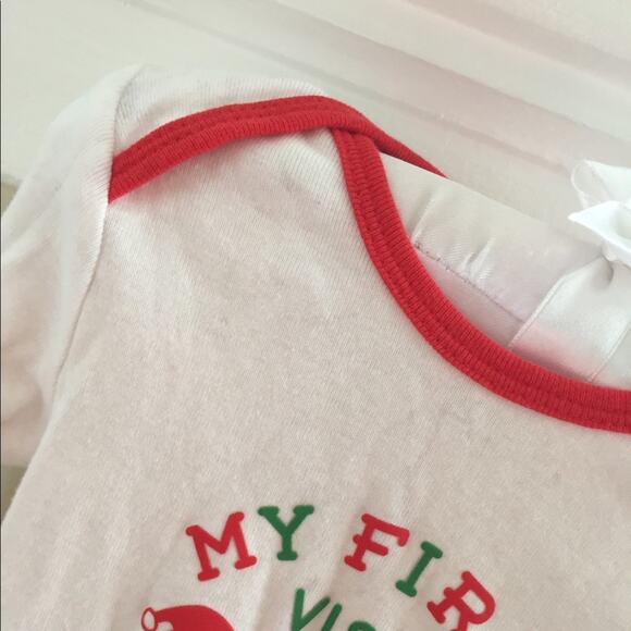My First Visit from Santa Bodysuit 12 Months - Picture 3 of 7